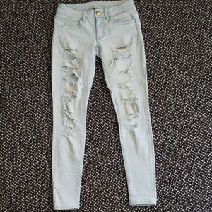 American Eagle Outfitters Destructed Jeans